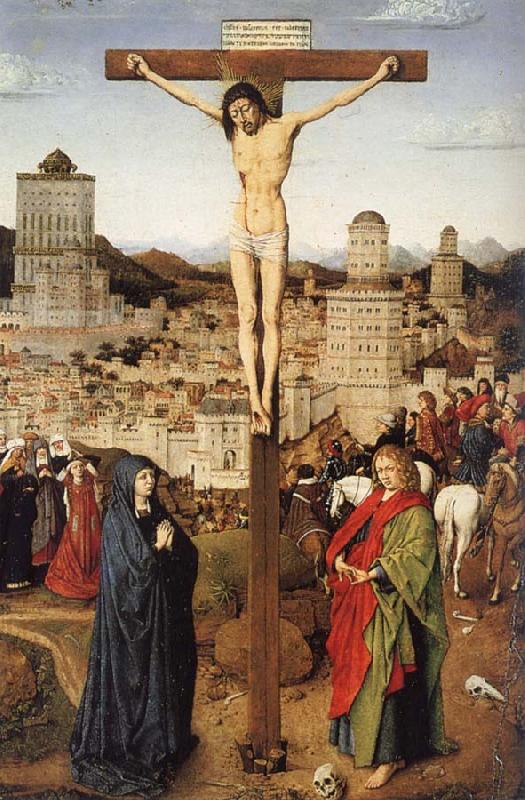 Jan Van Eyck Crucifixion ofChrist oil painting picture